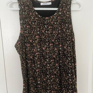 Ricki's Black Floral Blouse